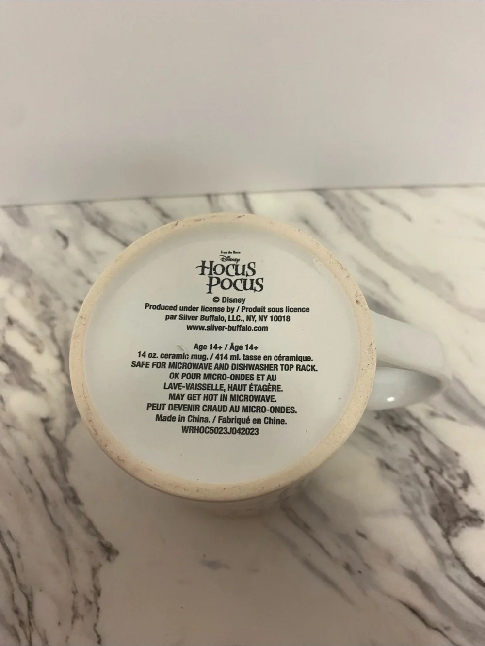 Disney Hocus Pocus White Logo Ceramic Mug